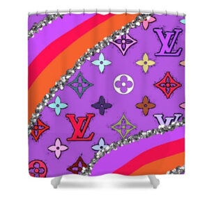 Louis Vuitton Shower Curtain