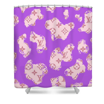louis vuitton shower curtain