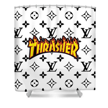 Louis Vuitton Shower Curtain